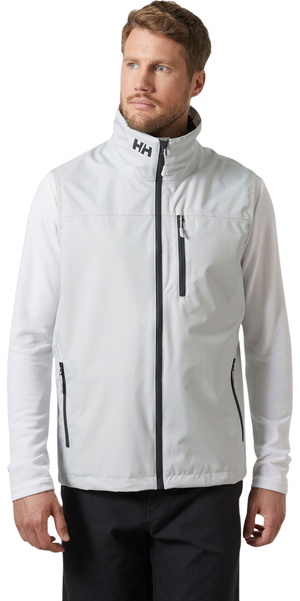 2026 Helly Hansen Hombres Crew Chaleco De Vela 2.0 34446 - Grey Fog